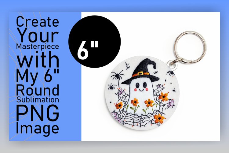 Creative Round Design for Keychains , Halloween