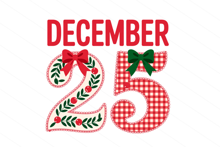 Preppy Lace December 25 Coquette PNG