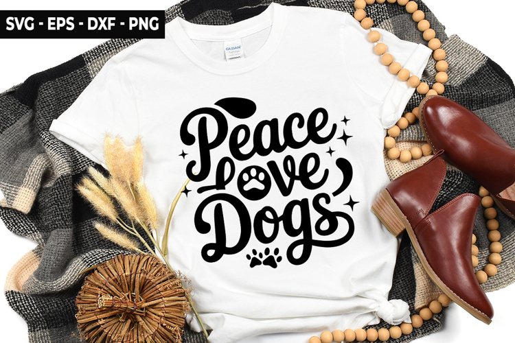 Peace Love Dogs Svg Image 6