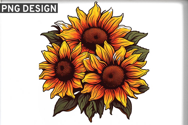 Sunflower Clipart Image 9