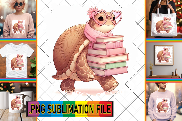 Cozy TSHIRT Gift Ideas PNG, Turtle