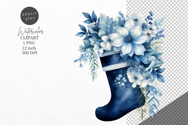 Winter Watercolor Clipart Image 17