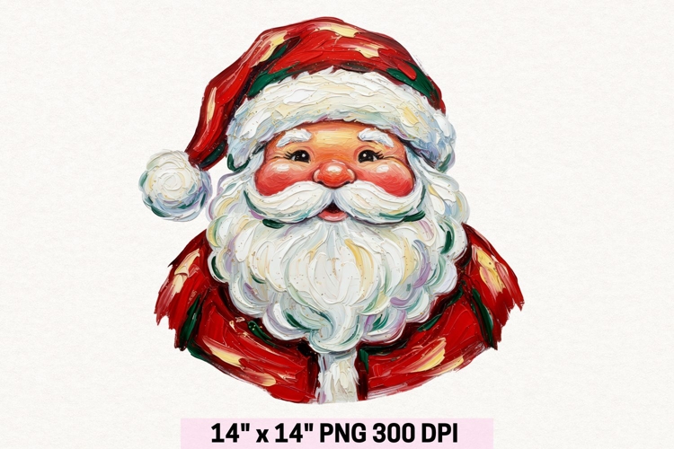 Santa Claus sublimation Png, Vintage Christmas Santa Png.