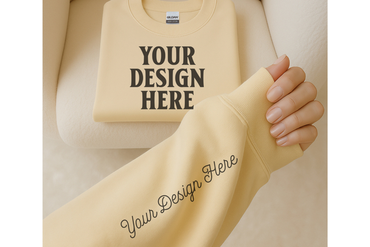 Sweatsuit Mockup Image 21