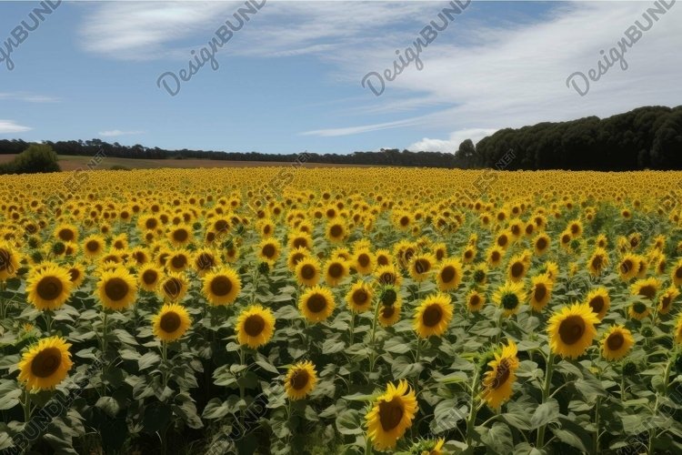 Sunflower Clipart Image 2