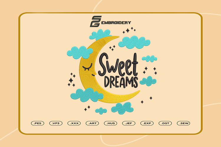 Sweet Dreams Embroidery Designs For Machine