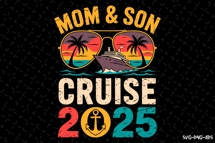 Mom   Sun Cruise 2025 SVG Design | Summer | SVG Cut files