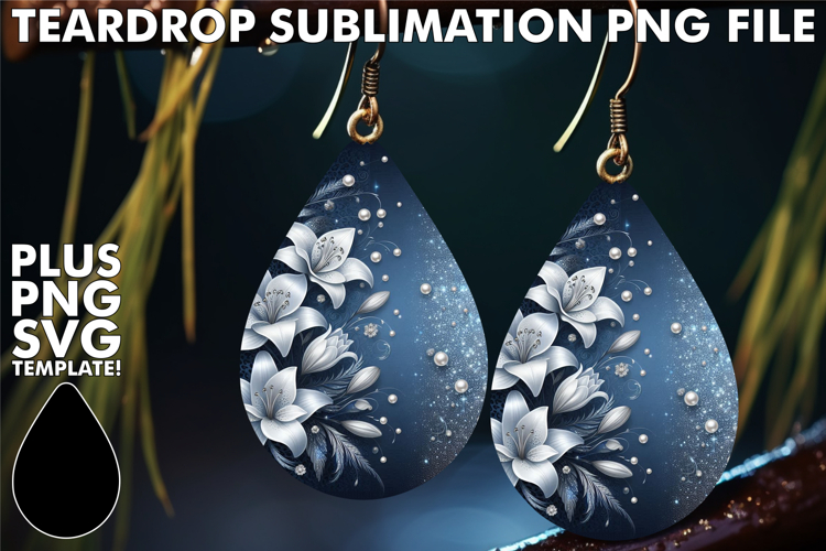 Joyful Teardrop Earrings ART IDEAS, Leopard Prints