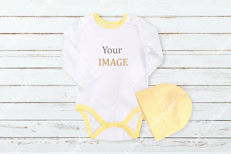 Baby Bodysuit Mockup, Baby Mockup