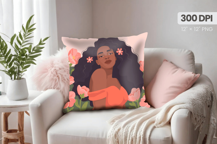 Black Girl Afro Png Image 14