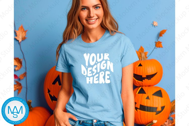 White Tshirt Mockup Image 4