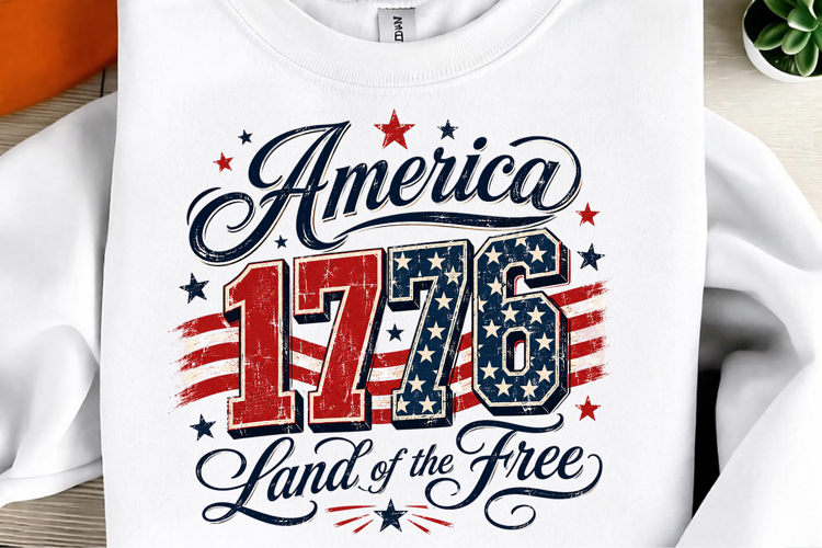 1776 America 4th of July PNG