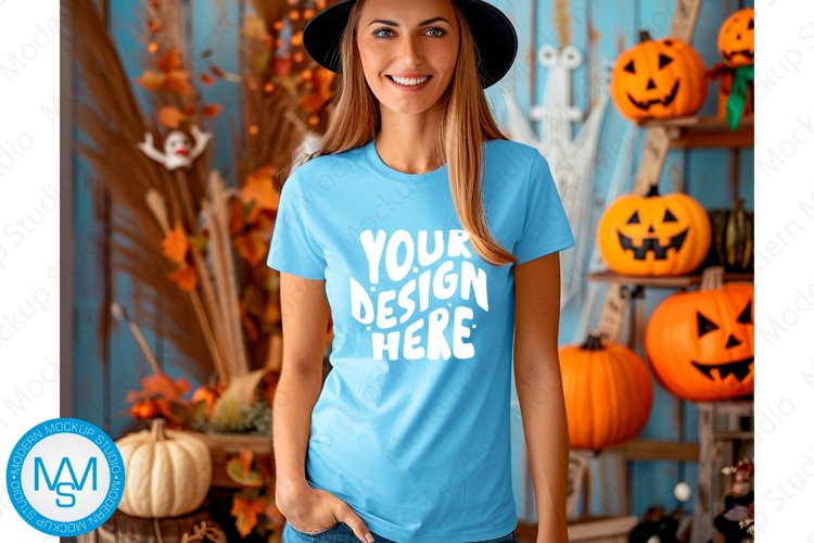 White Tshirt Mockup Image 3