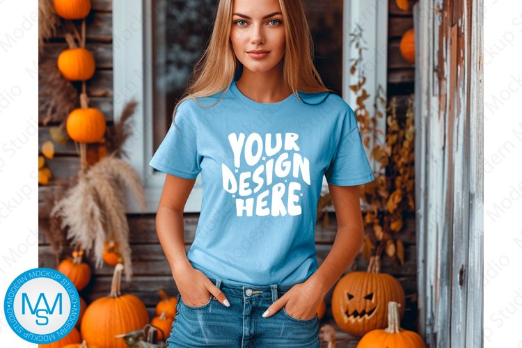 White Tshirt Mockup Image 2