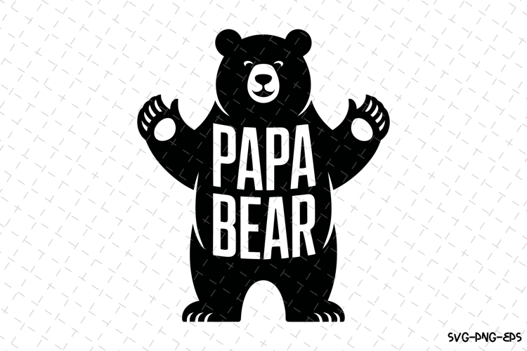 Papa Bear svg | Fathers day Svg | Svg Files