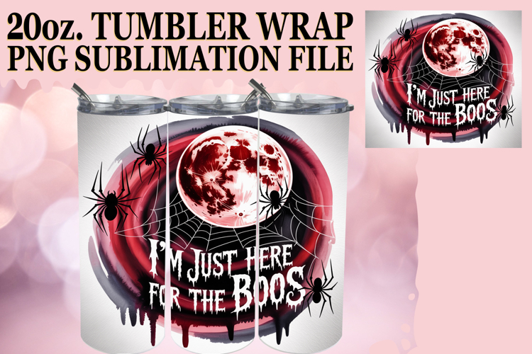 SERENE ESCAPES 20oz TUMBLER WRAP, Halloween