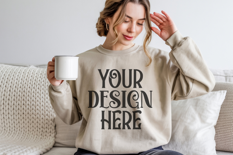 Sweatsuit Mockup Image 21