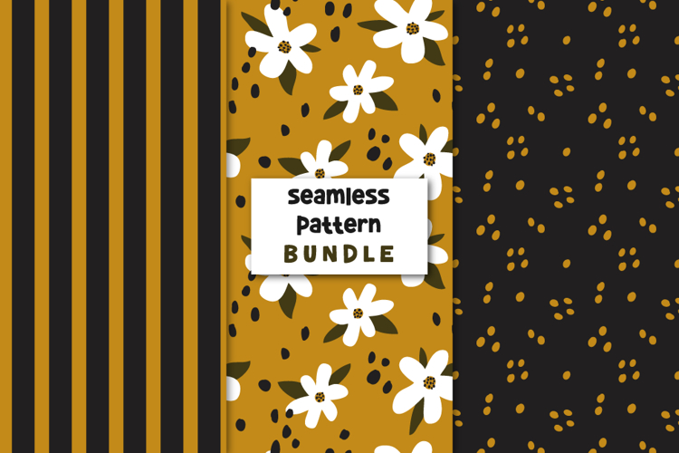 Vintage Floral Digital Papers Floral Pattern Bundle