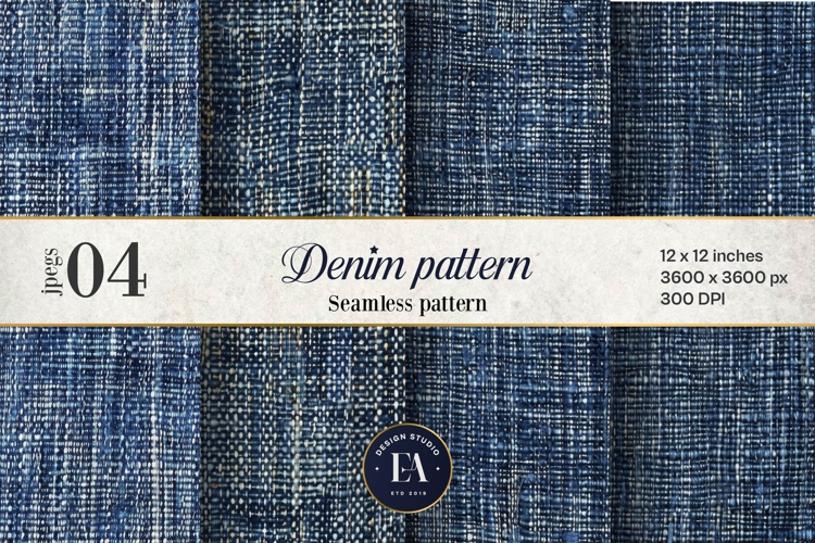Denim Texture Image 6