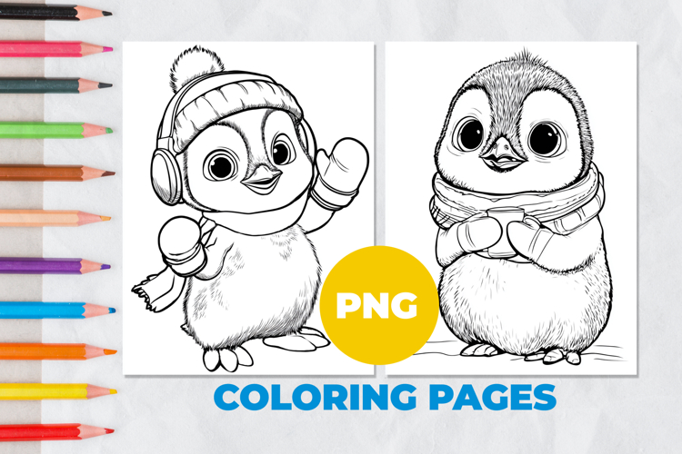Northern penguin Coloring Pages | Coloring book