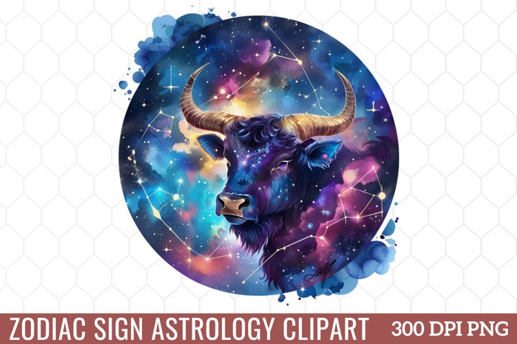 Zodiac Sign Astrology Clipart example image 1