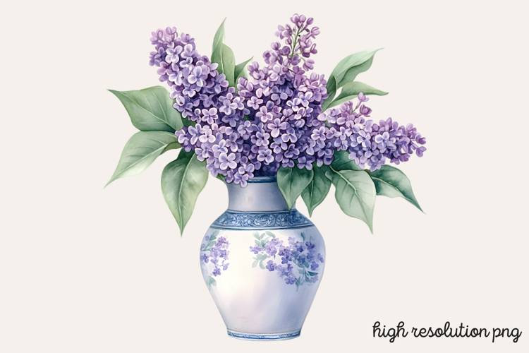 Lilac Illustration Image 17