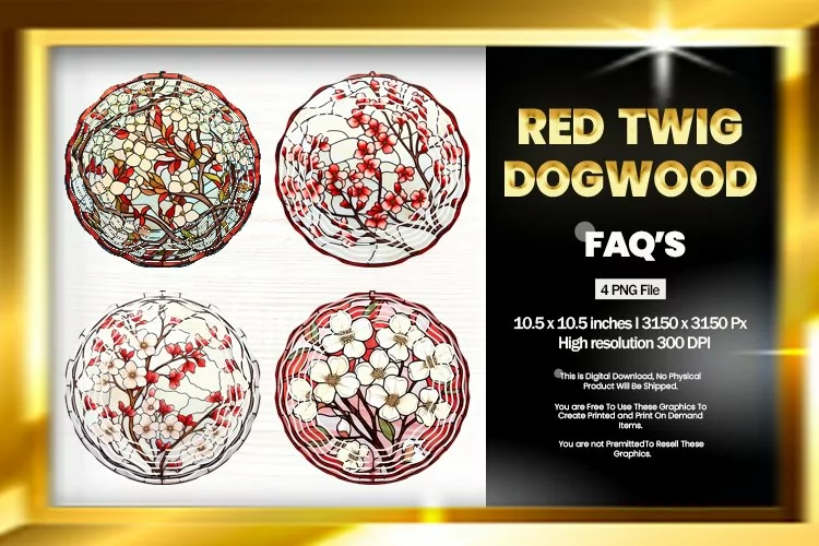 Red twig dogwood wood Wind Spinner Sublimation-04 Variations
