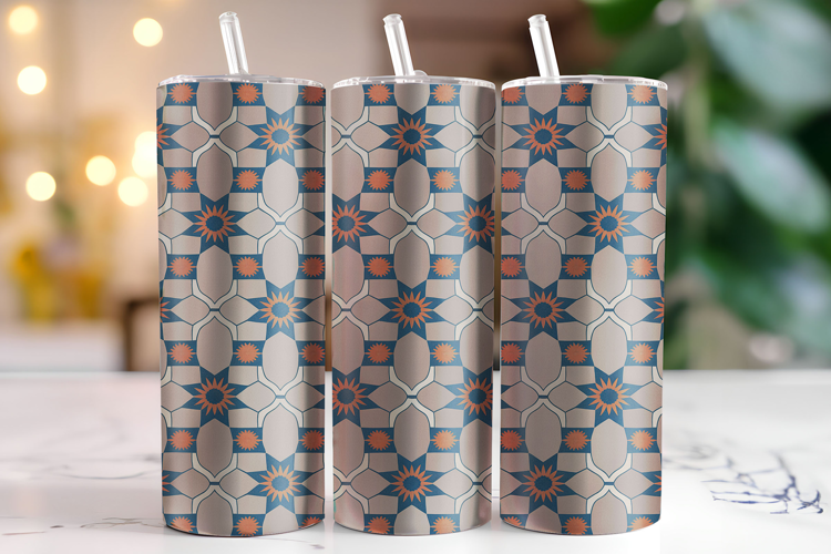 Abstract Tumbler Wrap | Sublimation | Tumblers
