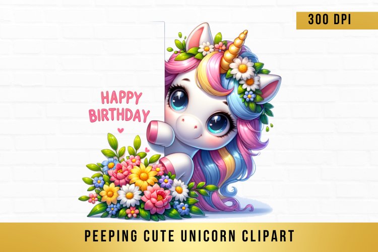 Unicorn Clipart Image 16