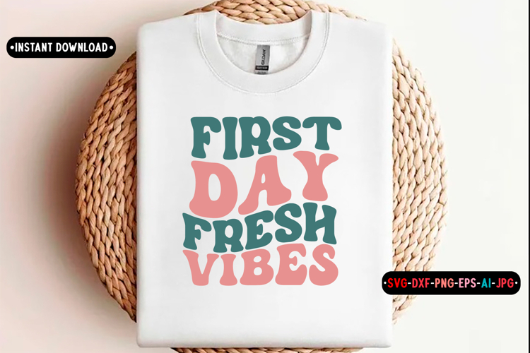 Retro Back to school SVG Design, Back to School svg cut file