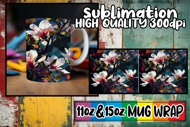 Sublimation Beauty with Artistic Trees