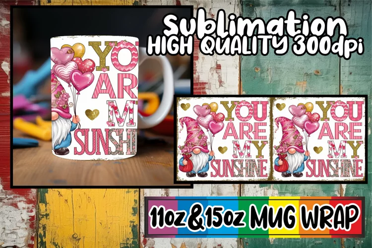 Sweet memories 11oz 15oz sublimation wrap, Valenines