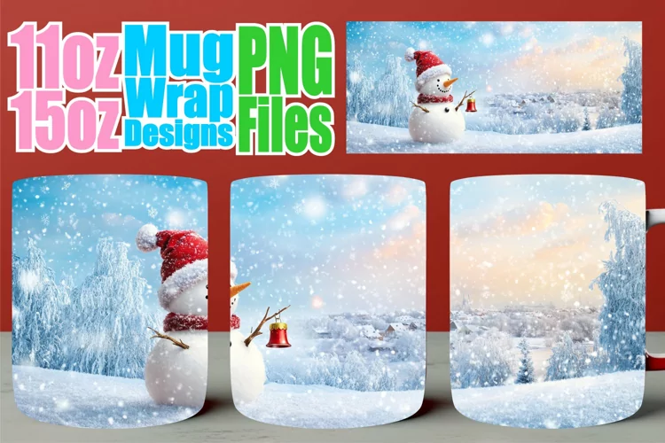 Bright horizons sublimation print wrap, Winter