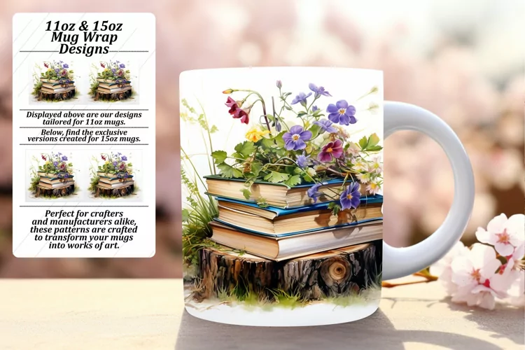Blossoming Bookish Sublimation Magic