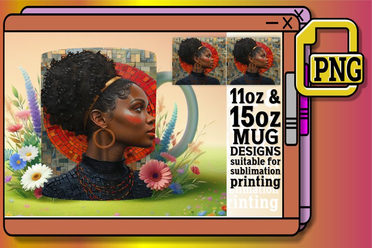 Black Girl Afro Png Image 15