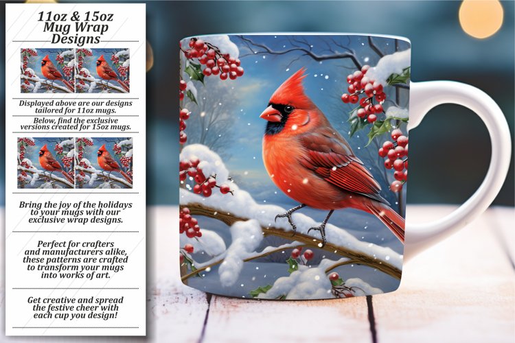 Festive Mug Art Galore: Colorful Christmas Delights