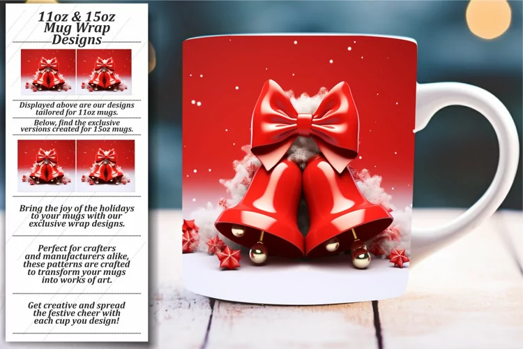 Festive Mug Art Galore: Colorful Christmas Delights