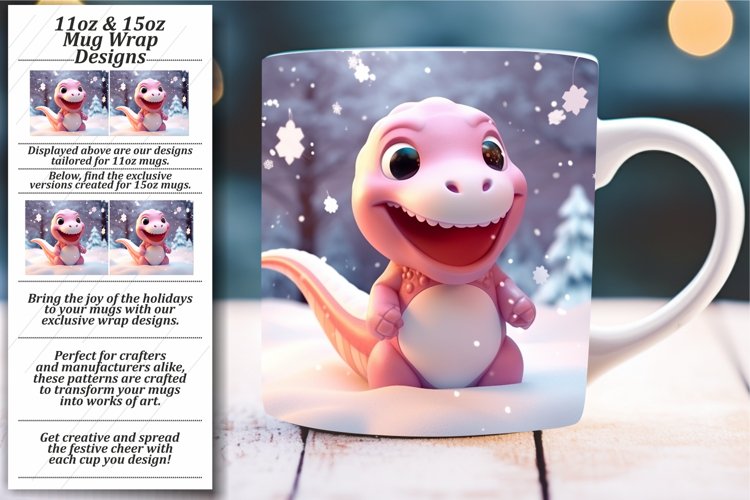 Snowy Friends Mug Wrap