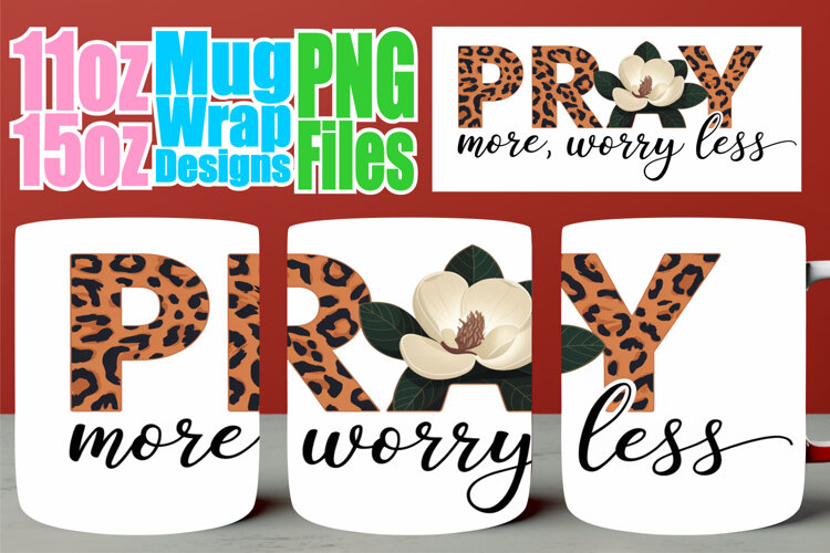 Radiant smiles 11oz 15oz mug wrap, Christian example image 1