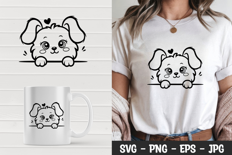 Puppy Dog Svg Image 13