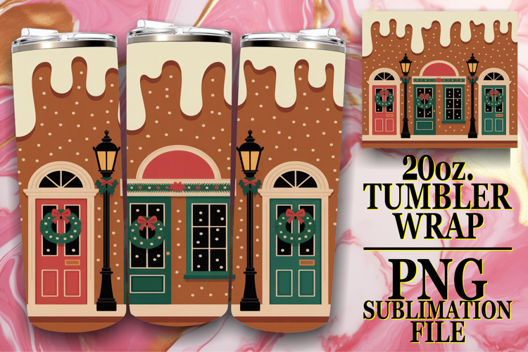 Christmas Tumbler Wrap Image 14