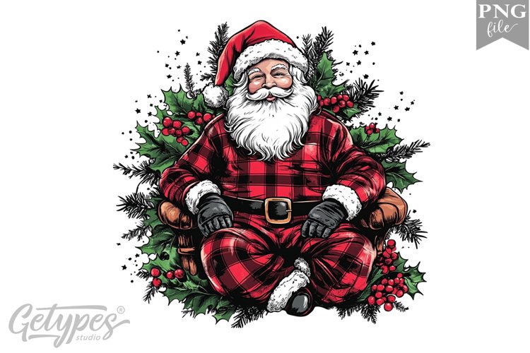 Santa Christmas Clipart Image 5