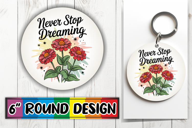 Radiant Round Designs for Gifts, Flowers Quote