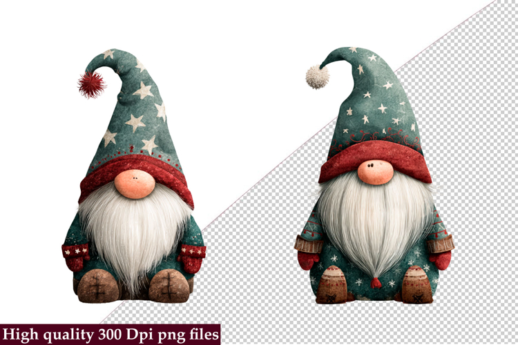 Christmas Gnome Funny Clipart png