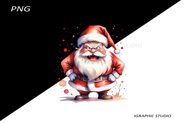 Santa Clause Clipart Image 12