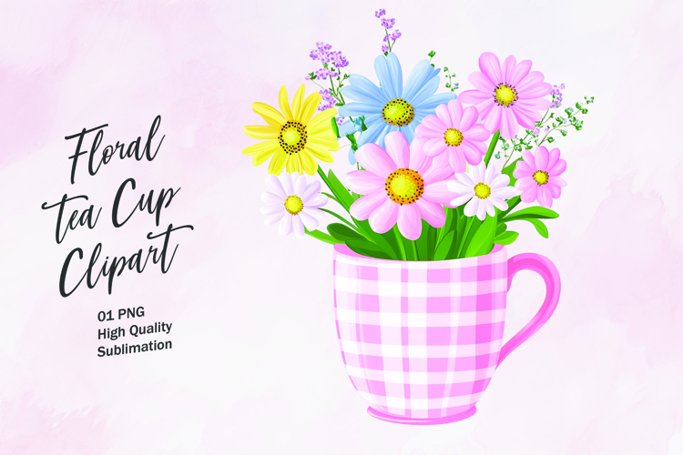  Tea Cup Clipart Image 8