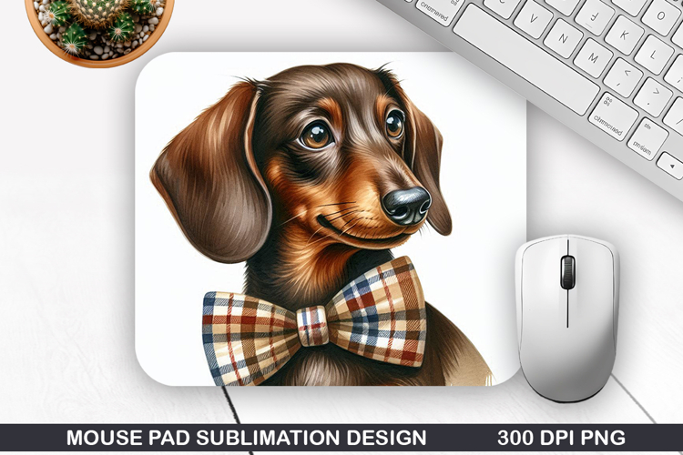 Funny Dog Mouse Pad Sublimation, Animals Mouse Pad PNG