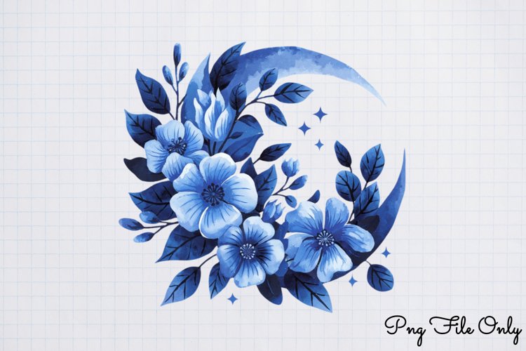 Mooflowers Clipart PNG example image 1