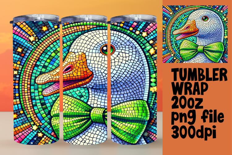 Sublimation Ready 20oz Tumbler , Goose
