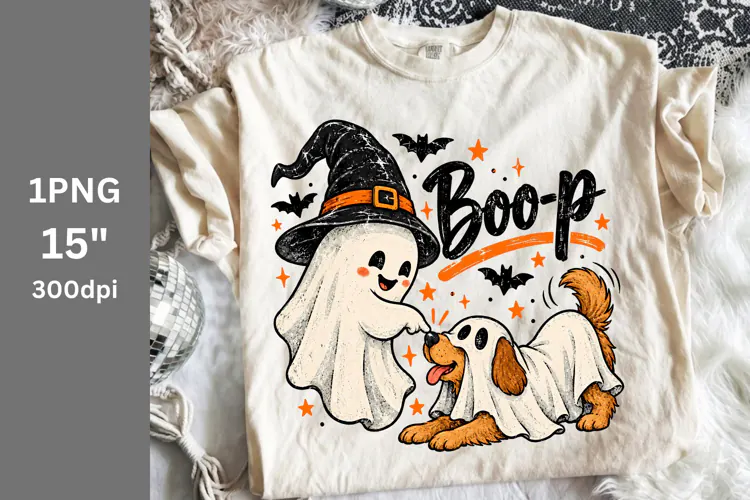 Halloween PNG, Boop PNG, Ghost PNG